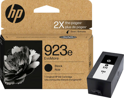 HP 923e EvoMore Black Original Cartridge (HEW4K0T7LN#180)