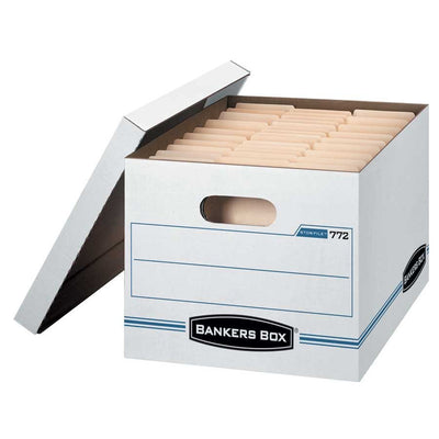 BOX STORAGE ECONOMY LTR/LGL 6/PK (FEL07727)