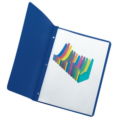 3 FAST. DARK BLUE REPORT COVER (BSN78528)