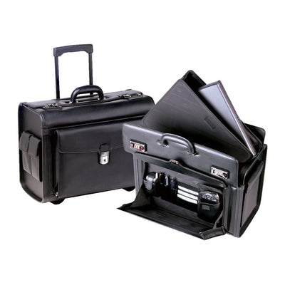 CATAL.CASE S-LEATH./WHEEL BLAC (MLG90458BLACK)