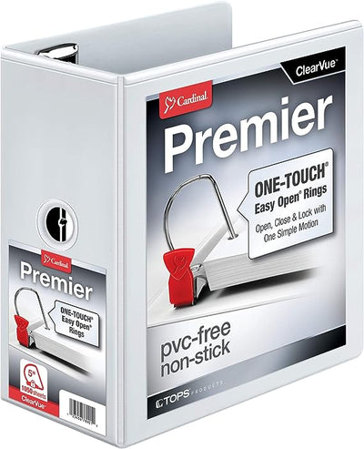 Cardinal Premier Easy Open Locking Slant-D Binders (CRD18768)
