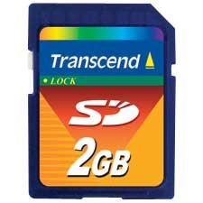 SD TRANS. MEMORY CARD  2GB  CARD (GBMTS2GSDC)