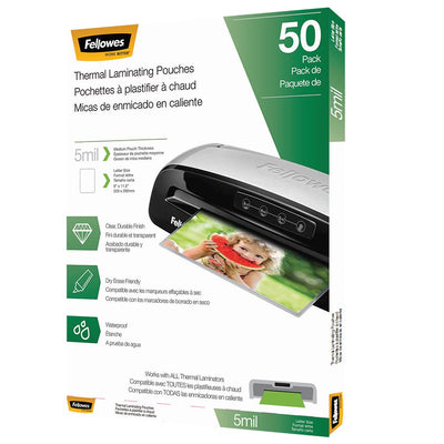 Fellowes Letter-Size Thermal Laminating Pouches (FEL5744501)