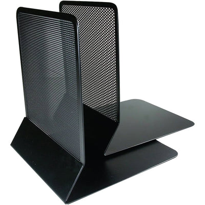 PUNCHED MTL BOOKENDS PAIR*BLK (AOPART21008C)