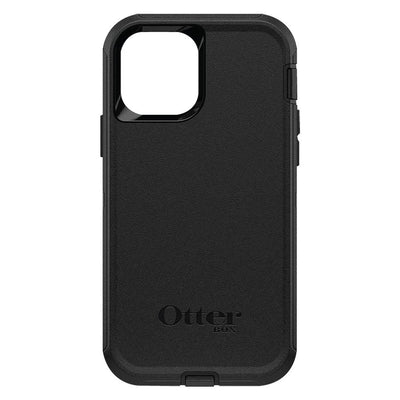 OtterBox Defender Rugged Carrying Case (Holster) Apple iPhone 12 Pro, iPhone 12 Smartphone - Black (OBX7765401)