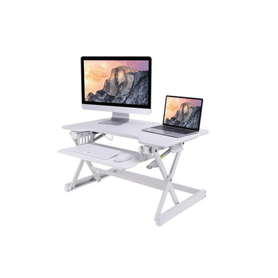 SIT/STAND DESK WHITE (RCLR-EADRW)