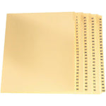 INDEX LEGAL LTR BUFF #1-100 (ESSL213-100)