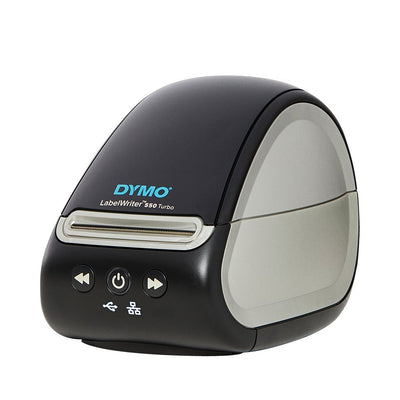 Dymo LabelWriter 550 Direct Thermal Printer - Monochrome - Label Print - Ethernet - USB - USB Host - Black (DYM2112553)
