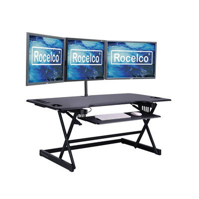 DESK RISER 46" W/USB BLK. (RCL829532)