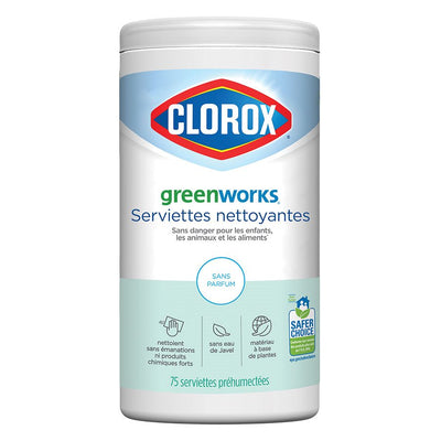 WIPES GREENW.UNSCENTED 75 (CLO55873)
