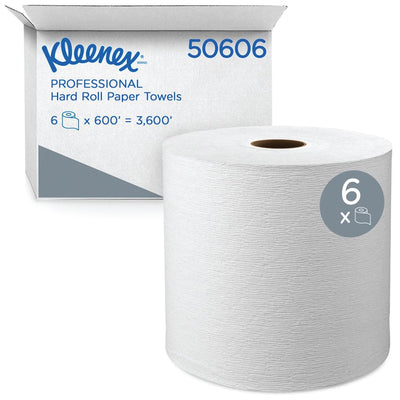 Kleenex Hard Roll Paper Towels with Premium Absorbency Pockets (KCC50606)