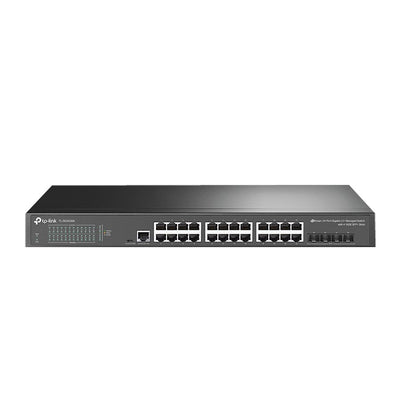 TP-Link JetStream 24-Port Gigabit L2+ Managed Switch with 4 10GE SFP+ Slots (TPLTL-SG3428X)