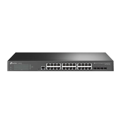 TP-Link JetStream 24-Port Gigabit L2+ Managed Switch with 4 10GE SFP+ Slots (TPLTL-SG3428)