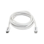 StarTech.com 6.6ft (2m) Thunderbolt 3 Cable, 20Gbps, 100W PD, 4K Video, Thunderbolt-Certified, Compatible w/ TB4/USB 3.2/DisplayPort (STCTBLT3MM2MW)