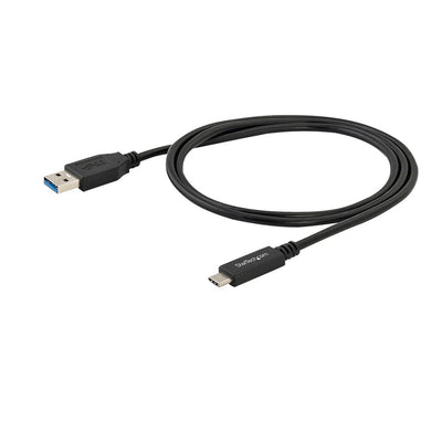 StarTech.com USB to USB C Cable - 1m / 3 ft - USB 3.0 (5Gbps) - USB A to USB C - USB Type C - USB Cable Male to Male - USB C to USB (STCUSB315AC1M)