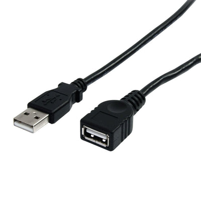 USB CABLE A/A BK 10' (STC832376)