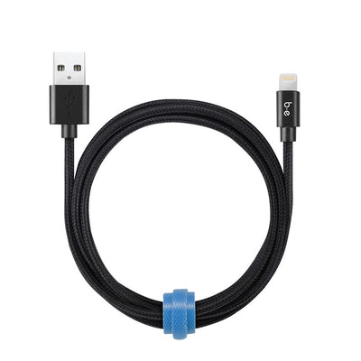 CABLE CH/SYNC LIGHTN.USB 6' NR (BEEB6MFIBK)