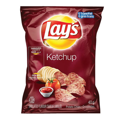 CHIPS  LAYS KETCHUP 40gr (VND02HO106KET)