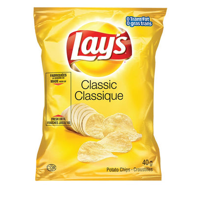 CHIPS  LAYS REGULAR 40gr (VND02HO106REG)