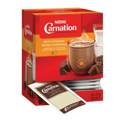 HOT CHOC CARNATION RICH 50x25g (NES12366889)