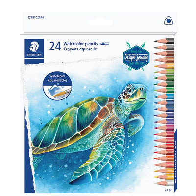 WATERCOLOR PENCIL 3mm CRD (STD12781C24A6)