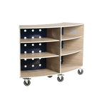MOBILE TWIST BOOKCASE 42"X42" (MYBBSC4242)