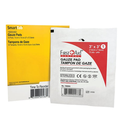 GAUZE PADS 3"X3" (FXX150003SC)