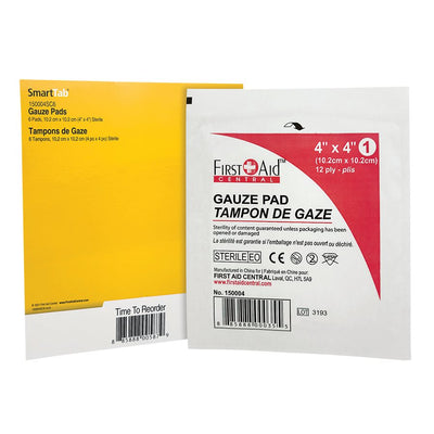 GAUZE PADS 4"X4" (FXX150004SC6)