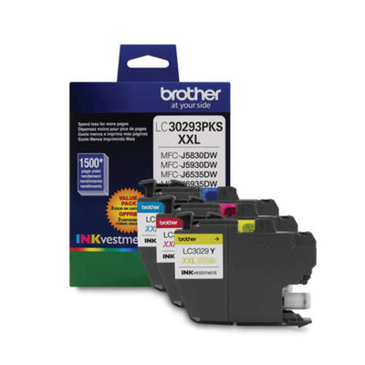 INK CART.SUPER HI-Y,TRI-COLOUR (BRTLC30293PKS)