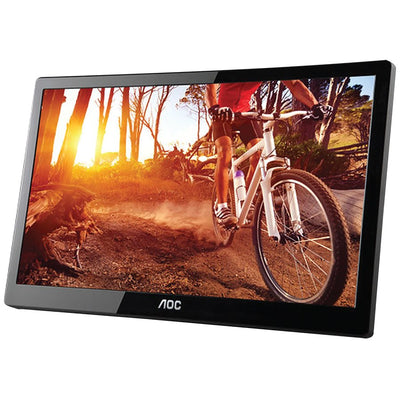 AOC e1659FWU 16" LED USB Powered Portable Monitor with case (AOCE1659FWU)