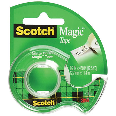 MAGIC TAPE RETAIL 12.7mmX11.4 (MMM104-ESF)