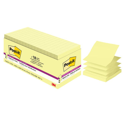 POST-IT SS POP UP 3X3 CANARY (MMM833809)