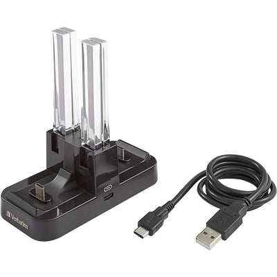 Verbatim Multi Controller Charging Stand for use with Nintendo Switch Controllers (VER99796)