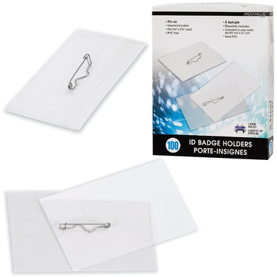 ID BADGE HOLDER WITH PIN (MGE834053)