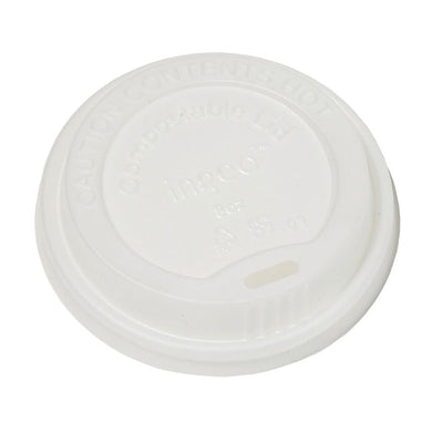 COMPOSTABLE LID FOR 8OZ CUP (EGU834094)
