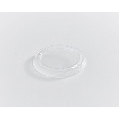 FLAT LID COMPOST..CLR FOR 2OZ (EGU834106)