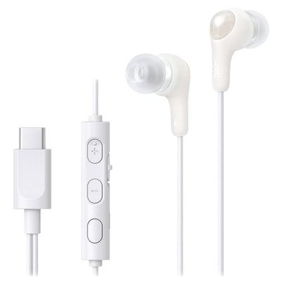 HEADPHONE W.USB-C COCO.WHITE (JVCHA-FR9UC-W)