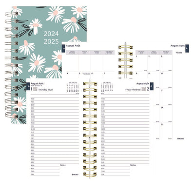 AGENDA ACA.DAILY FLOWERS BL. (BLICA214BPG01)