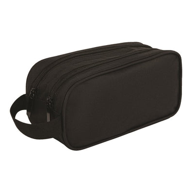 PENCIL CASE 2COMP.BLACK (BNDPCA5303BSBLK)