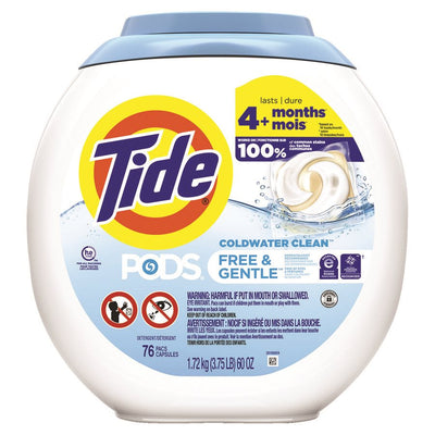 TIDE LAUNDRY PODS FREE GENTLE (PGC30772094884)
