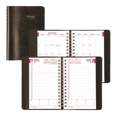 AGENDA SPI.1D/P ENG.BK (BLICB634W-BK)