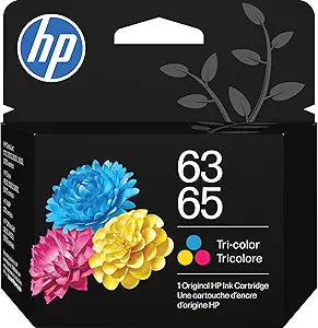 HP 63/65 (B7RT2AN) TRI-COLOR ORIGINAL INK CART (HEWB7RT2AN)
