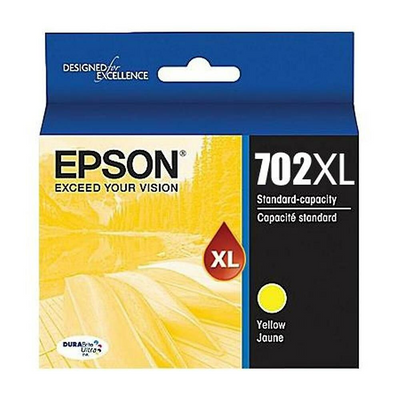Epson DURABrite Ultra T702XL Original Ink Cartridge - Yellow (EPST702XL420S)