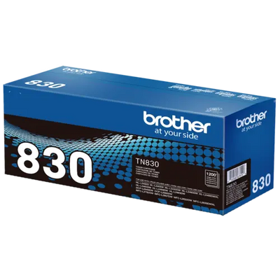 Brother Genuine TN830 Standard Yield Black Toner Cartridge (BRTTN830)