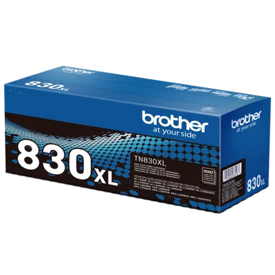 Brother Genuine TN830XL High Yield Black Toner Cartridge (BRTTN830XL)