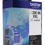 LC20EBKS BLACK INK FOR MFCJ985DW 2.4K (BRTLC20EBKS)