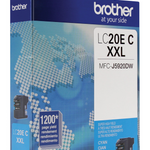 LC20ECS CYAN INK FOR MFCJ985DW 1.2K (BRTLC20ECS)