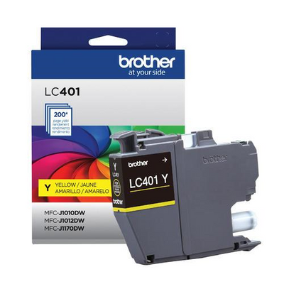LC401 Yellow Standard Yield Cartridge (BRTLC401YS)