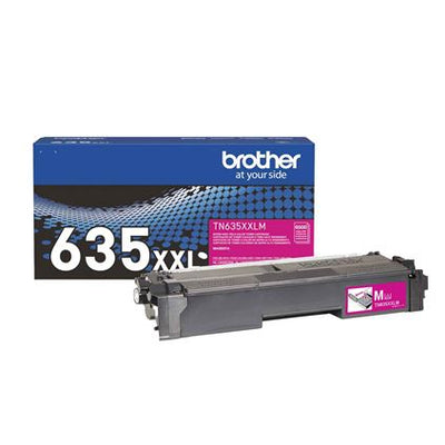 Brother Genuine TN635XXLM Super High Yield Magenta Toner Cartridge (BRTTN635XXLM)