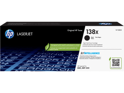 HP 138X Black LaserJet Toner Cartridge (HEWW1380X)